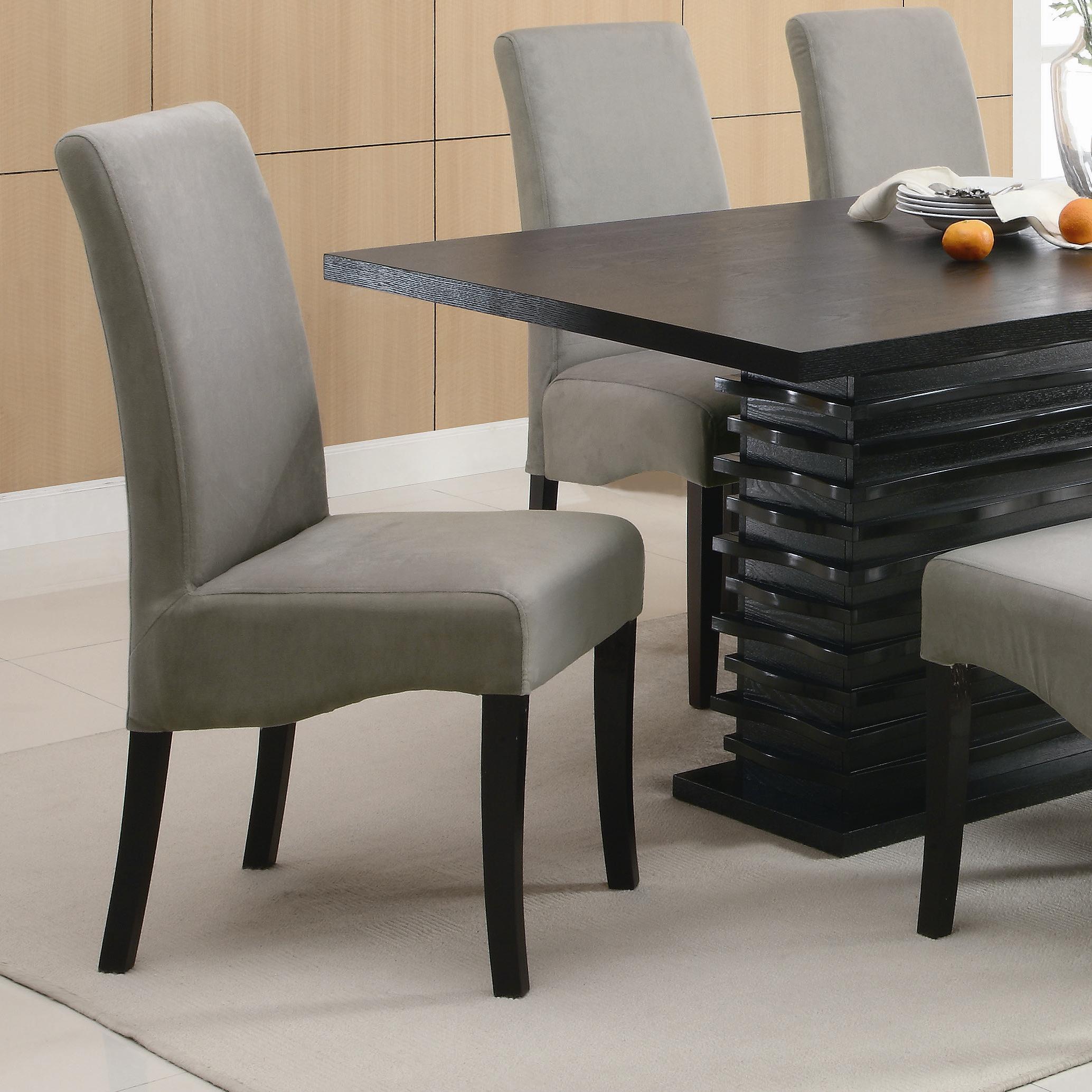 Coaster Stanton 102062 Gray Chair Suburban Furniture Dining